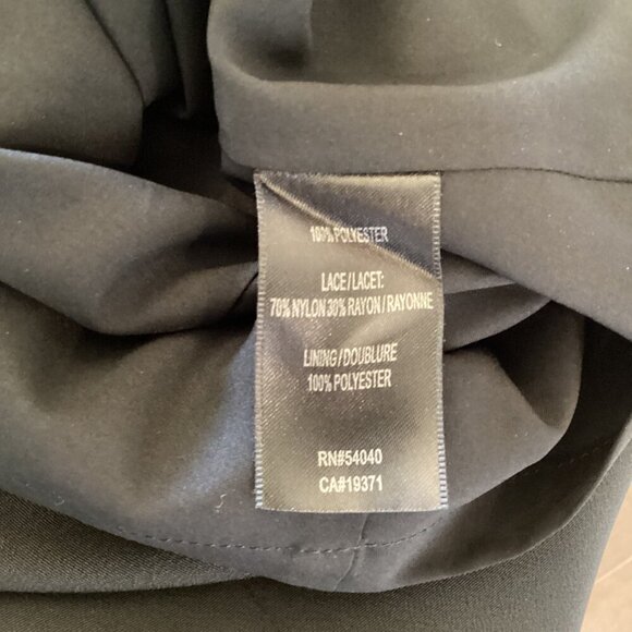 Robert Rodriguez Black‎ Dress Size 6 With Lace Back & Bow Details Short Sleeves - Picture 3 of 10